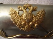 Антуражная сигаретница/шкатулка - лядунка офицера кавалерии/ландвера, Австро-Венгрия. Цену снизил!