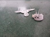 кокарды  на фуражку сс  копия