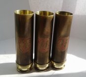 Стопки из гильз немецкой зенитки Flak 38