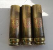 Стопки из гильз немецкой зенитки Flak 38