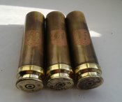 Стопки из гильз немецкой зенитки Flak 38