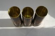 Стопки из гильз немецкой зенитки Flak 38