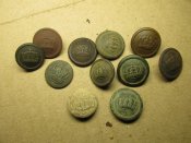 гудзики Німецькі  (ПСВ) 11 шт