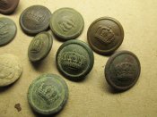 гудзики Німецькі  (ПСВ) 11 шт