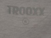 Лот №А2586 Футболки Великобритания оригинал Trooxx х/б с V-образным вырезом ХL (long) белая