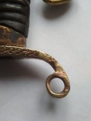 Ручка офицерской шашки РИА обр.1909г.