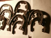 подковы на немецкие сапоги 20 штук . 3 рейх .