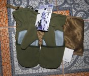 Новые рукавицы снайперские зимние от P1G размер S/M цвет olive