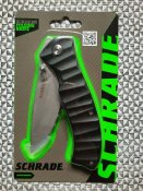 Складной нож от компании Taylor Brands LLC (Schrade). Модель SCH221BK.
