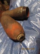 Мина к Австро-Венгерскому миномету "6 cm Minenwerfer M.17 Kolben (Миномёт Кольбена - малый). По ПМВ.