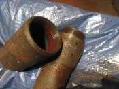 Мина к Австро-Венгерскому миномету "6 cm Minenwerfer M.17 Kolben (Миномёт Кольбена - малый). По ПМВ.