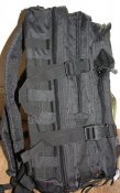 Рюкзак 20 л,штурмовой малый us assault pac sm производства Mil-Tec,Германия,черный