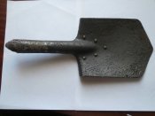 Малая саперная лопатка РККА .