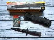 Нескладной нож от компании United Cutlery. Серия Combat Commander. Модель Black Boot Knife (UC2657).