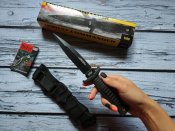 Нескладной нож от компании United Cutlery. Серия Combat Commander. Модель Black Boot Knife (UC2657).