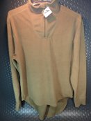 Флис British Army "Combat undershirt thermal" (light olive)  (Лот №1)