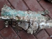 Истребитель И-16 остатки фюзеляжа