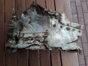 Истребитель И-16 остатки фюзеляжа