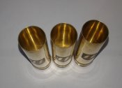 Стопки из гильз немецкой зенитки Flak 38