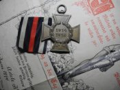 Почётный крест ПМВ 1914-1918 (без мечей, крест Гинденбурга).