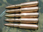 Патрон 7,62х54. Новосибирский ПЗ, 1941 год. с редким клеймом 179 41.