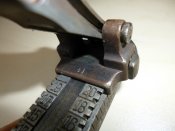 Заднее прицельное на маузер Gewehr 98 ланге
