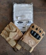 Перчатки Oakey короткопалые цвета khaki