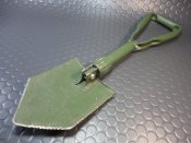 Трехскладная саперная лопата армии Бундесвера (Германия)+чехол в подарок  (Лот№1)