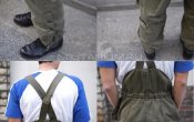 Брюки зимние на подтяжках Австрия оригинал. 96u 100 1/2 рост