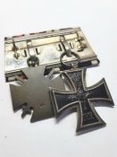 Наградная колодка ЕК2 1914 + Гинденбург с мечами.