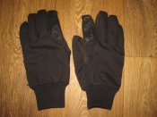 Лот №А2050 Оригинальные перчатки Gloves technicians & mechanics (Rip-Stop+кожа+goretex) р.10 чёрные