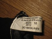 Лот №А2050 Оригинальные перчатки Gloves technicians & mechanics (Rip-Stop+кожа+goretex) р.10 чёрные