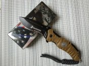 Складной нож от компании U.S. Marines Knives (Mtech). Модель Reaper (M-1020BT). Оригинал.