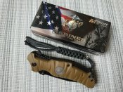 Складной нож от компании U.S. Marines Knives (Mtech). Модель Reaper (M-1020BT). Оригинал.