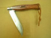 Нож MAM &quot;Hunter&quot;, кожаная петля, liner-lock