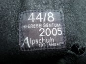 Берцы демисезон общевойсковые кожаные (армия Австрии Bundesheer). Б/у. р.44 (лот №27)