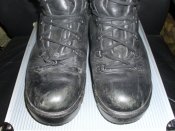 Берцы чёрные кожаные с мембраной Gore-Tex - Prabos Profi Trek Gtx. Б/у. р.9М (лот №1)