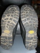 Берцы чёрные кожаные с мембраной Gore-Tex - Prabos Profi Trek Gtx. Б/у. р.9М (лот №1)