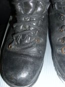Берцы чёрные кожаные с мембраной Gore-Tex - Prabos Profi Trek Gtx. Б/у. р.7L (лот №2)
