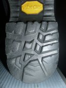 Берцы чёрные кожаные с мембраной Gore-Tex - Prabos Profi Trek Gtx. Б/у. р.7L (лот №2)