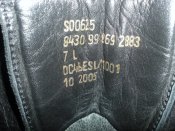 Берцы чёрные кожаные с мембраной Gore-Tex - Prabos Profi Trek Gtx. Б/у. р.7L (лот №2)