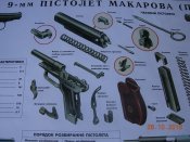 плакаты стрелкового оружия.ПМ и АК. .все...