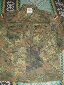 Китель флектарн армии Бундесвер Gr.7. Рубашка flecktarn Bundeswehr р.7585/9500 (лот №103)
