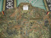 Китель флектарн армии Бундесвер Gr.7. Рубашка flecktarn Bundeswehr р.7585/9500 (лот №103)
