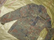 Китель флектарн армии Бундесвер Gr.6. Рубашка flecktarn Bundeswehr р.7585/9095 (лот №76-4)