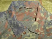 Китель флектарн армии Бундесвер Gr.6. Рубашка flecktarn Bundeswehr р.7585/9095 (лот №76-4)