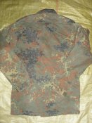 Китель флектарн армии Бундесвер Gr.6. Рубашка flecktarn Bundeswehr р.7585/9095 (лот №76-4)