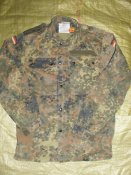 Китель флектарн армии Бундесвер Gr.6. Рубашка flecktarn Bundeswehr р.7585/9095 (лот №74-4)
