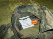 Китель флектарн армии Бундесвер Gr.6. Рубашка flecktarn Bundeswehr р.7585/9095 (лот №74-4)
