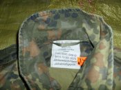 Китель флектарн армии Бундесвер Gr.6. Рубашка flecktarn Bundeswehr р.7585/9095 (лот №74-4)